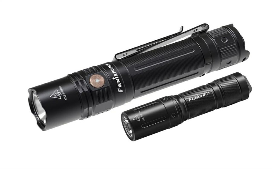 Tactical Flashlights * Fenix Pd36R 1600 Lumen Rechargeable Tactical Flashlight Kit