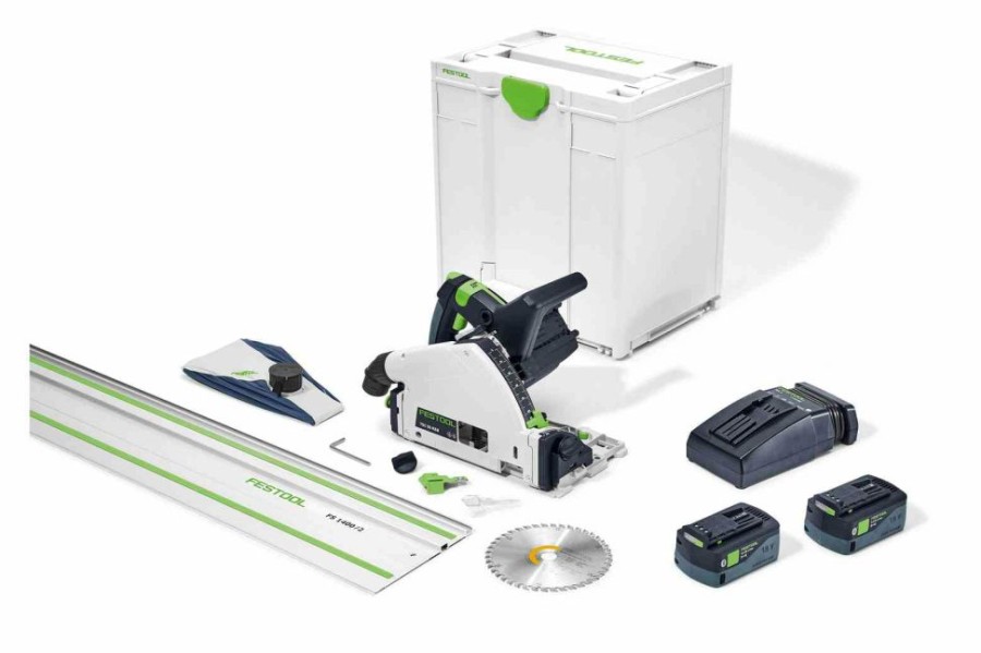 Sawing * Festool 577008 Tsc 55 Kebi-F-Plus-Fs Cordless Track Saw With Rail