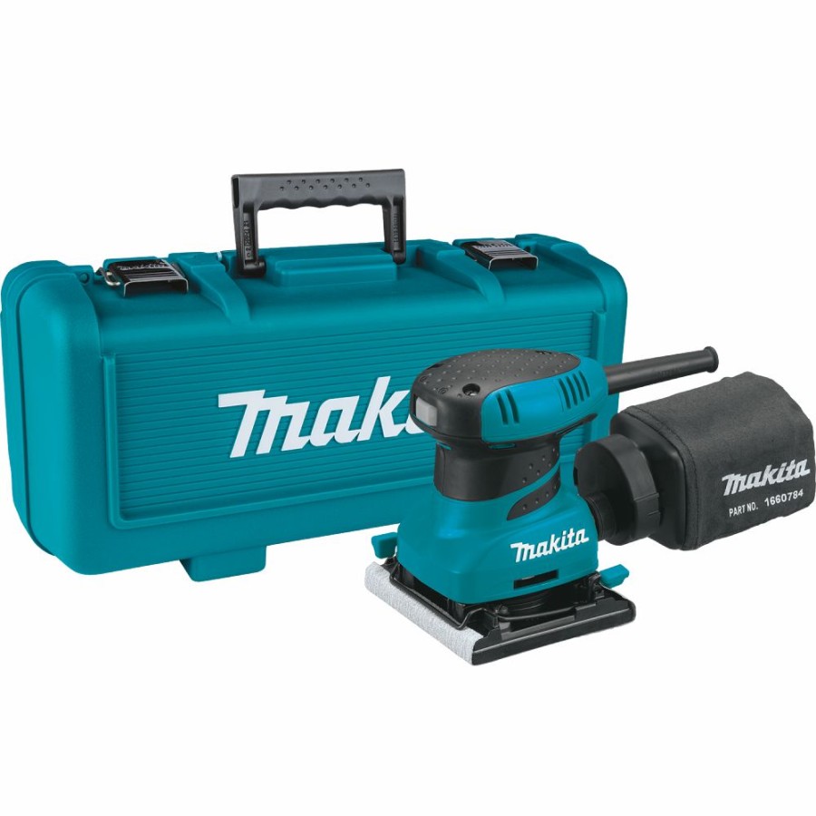 Sanding * Makita Bo4556K 1/4 Sheet Finishing Sander