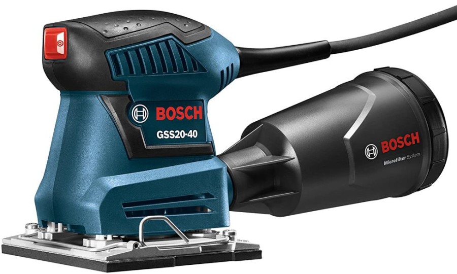 Sanding * Bosch Gss20-40 1/4 Sheet Finishing Sander