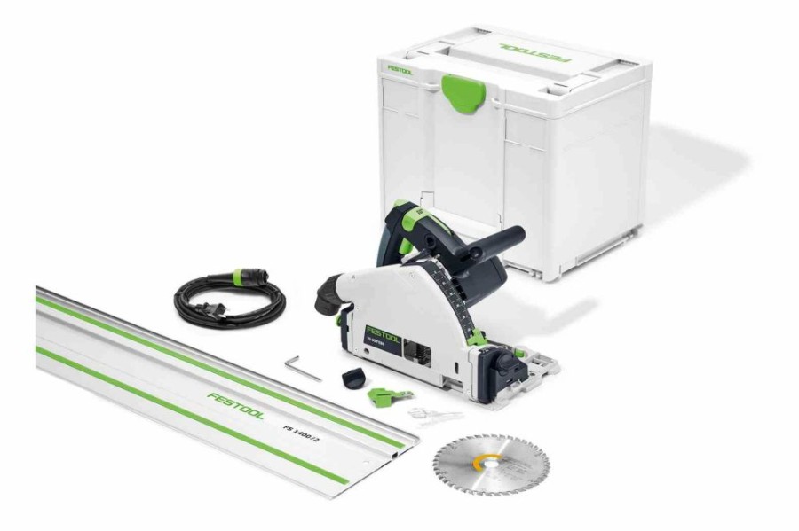 Sawing * Festool 577014 Ts 55 Feq-Fs-Plus Plunge Cut Track Saw