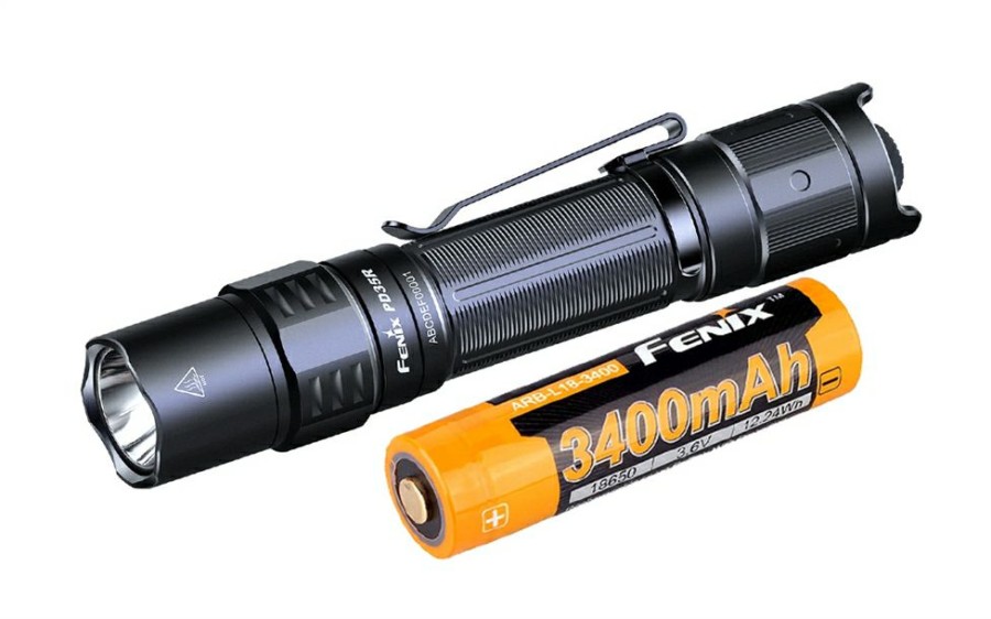 Tactical Flashlights * Fenix Pd35R 1700 Lumen Rechargeable Tactical Flashlight