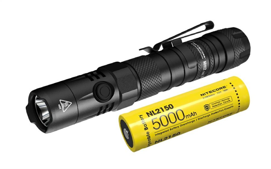 Rechargeable Flashlights * Nitecore Mh12 V2 1200 Lumen Usb-C Rechargeable Flashlight