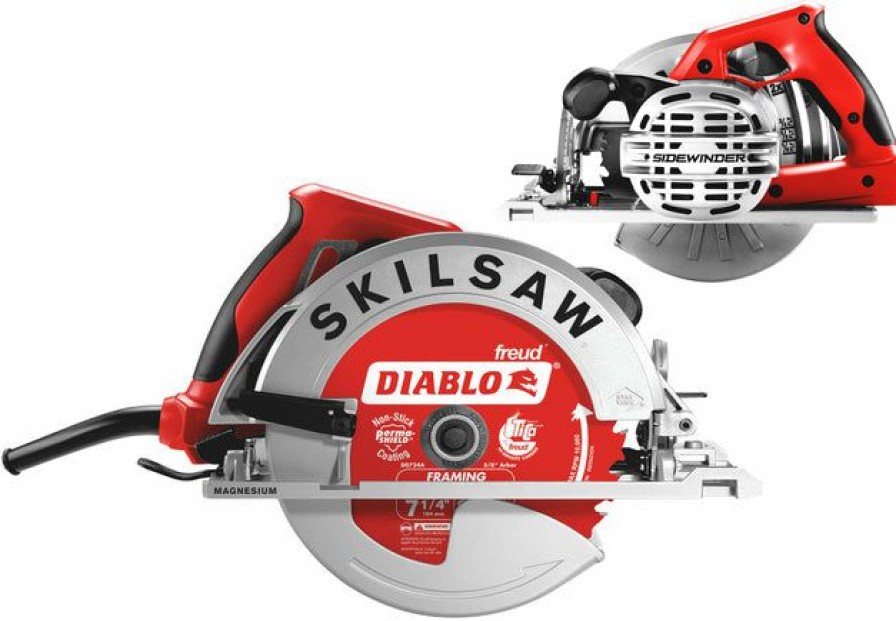 Sawing * Skil Spt67Wm-22 7-1/4 Sidewinder Skilsaw